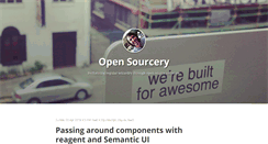 Desktop Screenshot of opensourcery.co.za