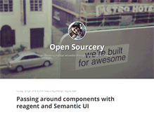 Tablet Screenshot of opensourcery.co.za